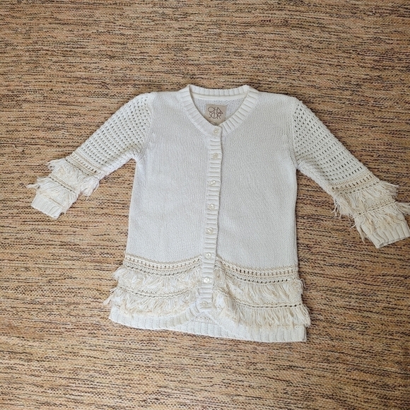 CHASER Knit Fringe Cardigan - Picture 8 of 8